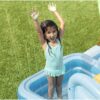 Inflatable Jungle Adventure Play Center – 96′′ x 78′′ x 28′′ – Kiddie Pool for Ages 2 and Up