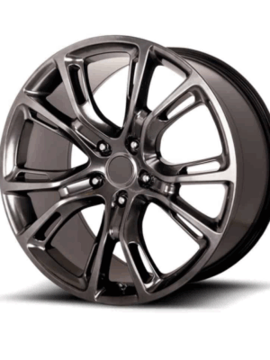 OE Creations Aluminum Rim PR137 20X9in Hyper Silver Dark Finish
