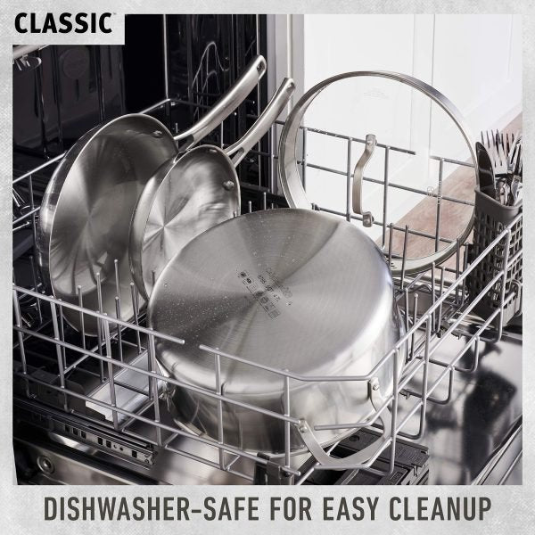 Calphalon Classic Stainless Steel 10-Piece Cookware Set