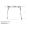 1.8 ft. x 3 ft. Portable Jobsite Workbench