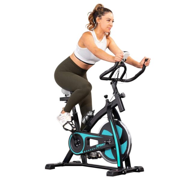 Cycling Bicycle LED Stationary Exercise Bike 22lbs Flywheel