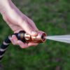 2024 Pocket Hose Copper Bullet AS-SEEN-ON-TV Expands to 50 ft REMOVABLE Turbo Shot Multi-Pattern Nozzle 650psi 3/4 in Solid Copper Anodized Aluminum Fittings Lead-Free Lightweight No-Kink Garden Hose