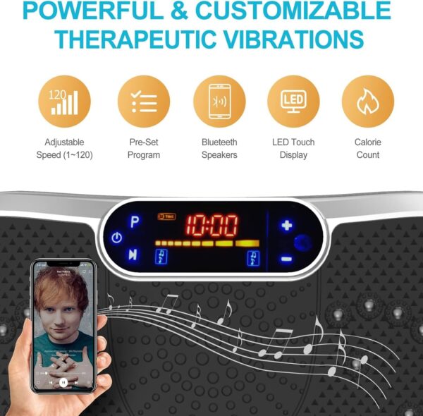 213531d01eee46868c092ff65b0163b7 Vibration Plate Fitness Platform Exercise Machine Vibrating Lymphatic Drainage Shaking Full Body Shaker Workout Vibrate Stand Shake Board Sport Gym for Weight Loss Fat Burner for Women Men