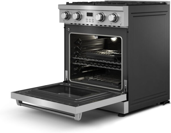 Kitchen Professional 30-Inch Gas Range in Stainless Steel – Model ARG30 THOR