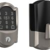 Encode Plus Smart Wi-Fi Lock for Front Door, Keyless Entry Deadbolt, Unlock with Apple Watch, Built-in WiFi and App Control, Easy Install, Alexa & Apple HomeKit Compatible, Matte Black