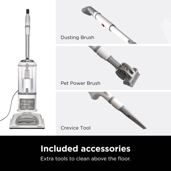 NV360 Navigator Lift-Away Deluxe Upright Vacuum with Large Dust Cup Capacity, HEPA Filter, Swivel Steering, Upholstery Tool & Crevice Tool, Blue