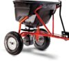 Agri-Fab 45-0604 18′′ x 48′′ Tow Behind Poly Lawn Roller 550 lbs Weight with Water, Poly Drum and Steel Frame, with Plug. Designed for Lawn and Garden Tractors