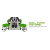 A20018 3-Ton Lightweight Aluminum Floor and Car Jack with Quick Rise
