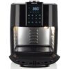 Zavor Crunch All-in-One 12.7Qt Air Fryer Oven Dehydrator with Rotisserie Racks | Large Capacity for Optimal Air Circulation, Accessories Recipe eBook, Black (ZSEAF22)