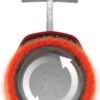 Commercial Orbiter Hard Floor Cleaner Machine, Multi-Purpose Floor Cleaning, Random Orbital Drive, Wide Cleaning Path, 50-Foot Long Cord, ORB550MC, Gray/Red-Oreck