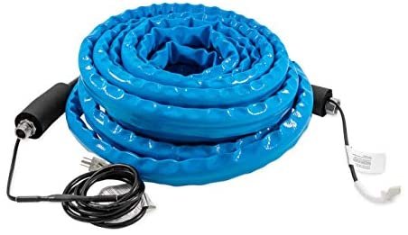 Camco 22912 50 Feet Taste Pure Heated Drinking Water Hose with Thermostat �� Lead Free