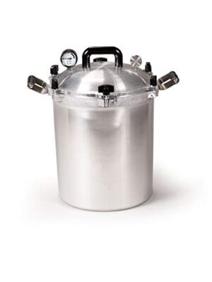 All American 930 Canner Pressure Cooker, 30 qt, Silver