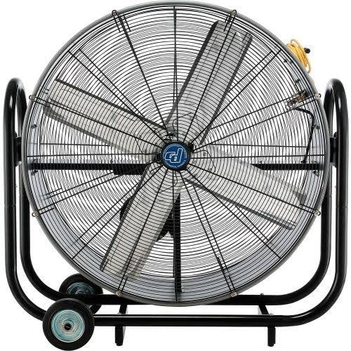 36×22 Portable Tilt Drum Blower Fan, Belt Drive