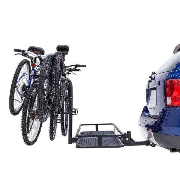 247311281e3947d586cd0911c13a304c Apex BCCB-1169-4 4-Bike Steel Basket Cargo Carrier with Rack
