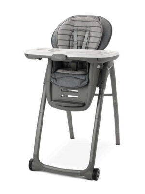 Graco Table2Table Premier Fold 7 in 1 Convertible High Chair | Converts to Dining Booster Seat, Kids Table, and More, Maison