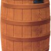 Good Ideas Rain Wizard 50 Gallon Plastic Outdoor Home Rain Barrel Water Storage Collector