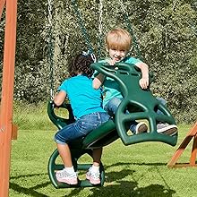 Multi-Child Swing with gliding motion