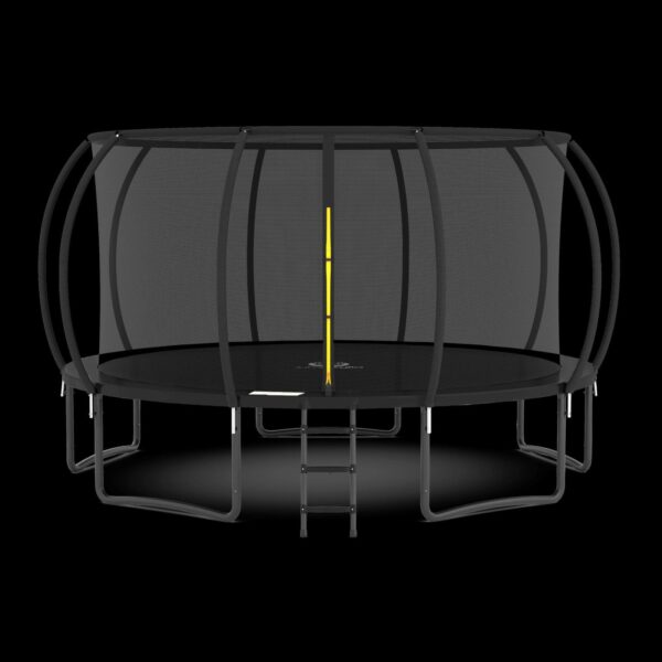 2517988f5eac4cae8ea298ab77c65ea3 16FT Trampoline with Enclosure & Double Color Pad Cover