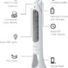 Honeywell HYF260 Quiet Set Whole Room Tower Fan, White