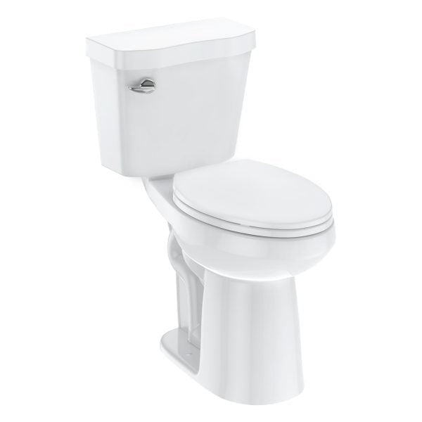 2602cd480b62464c946ee3d784c3175c 21Toilet, Elongated Toilets for Bathrooms, Two-Piece Toilet with Soft Close Seat, 1.28 Siphonic Flush Toilet with Universal Height ADA Cotton White