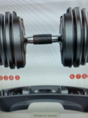 2 (Two) New Adjustable Dumbbells 552, A Pair.