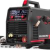 135Amp MIG Welder,110V Flux Core Welder Flux MIG/Lift TIG/Stick 3-in-1 Large LED Digital Display Welding Machine IGBT Inverter Welder FLUX-135PRO