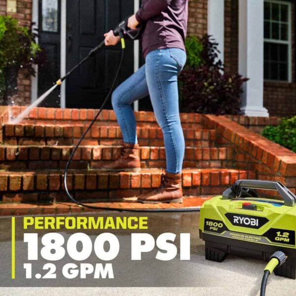 26f0097b399746b5a80a003607cf75a4 RY141802 1800 PSI 1.2 GPM Cold Water Corded Electric Pressure Washer