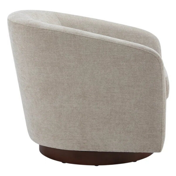 273279ec50804cdb85d245924209335a Upholstered Swivel Barrel Chair