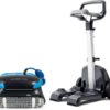 Robotic Pool Vacuum Cleaner All Pools up to 33 FT – Wall Climbing Scrubber Brush
