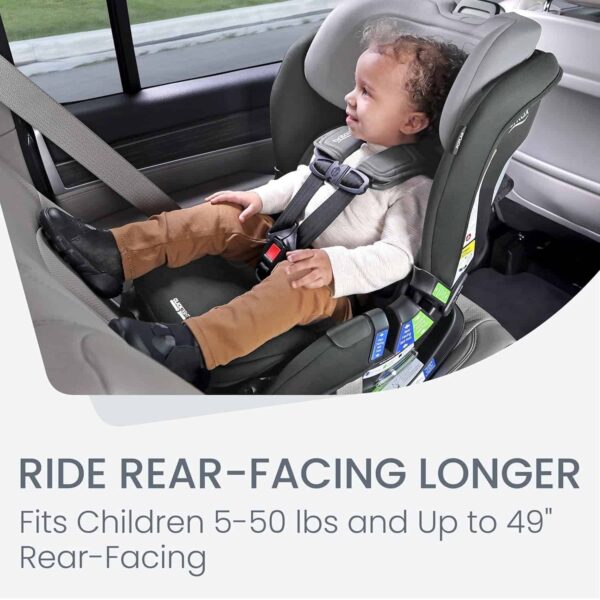 27a057197ab04428bd3a2d1e07c01ba5 Britax Poplar Convertible Car Seat, 2-in-1 Car Seat with Slim 17-Inch Design, ClickTight Technology, Glacier Graphite