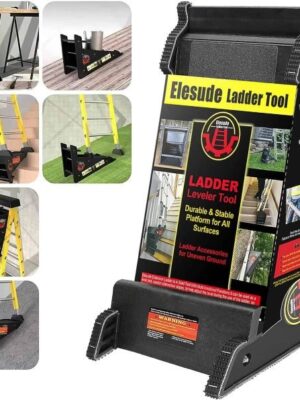 Ladder Leveler,Pitch Hopper, Ladder Stabilizer, Stair Ladder with Storage