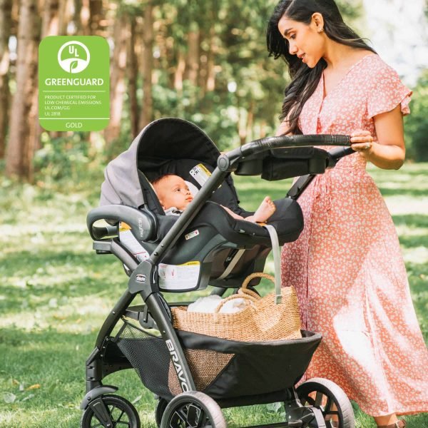 Chicco KeyFit 30 ClearTex Infant Car Seat and Base, Rear-Facing Seat for Infants 4-30 lbs, Includes Head and Body Support