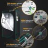 Grow Tent Kit Complete Grow Light Full Spectrum Indoor Grow Tent Kit