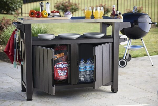 Portable Outdoor Table and Storage