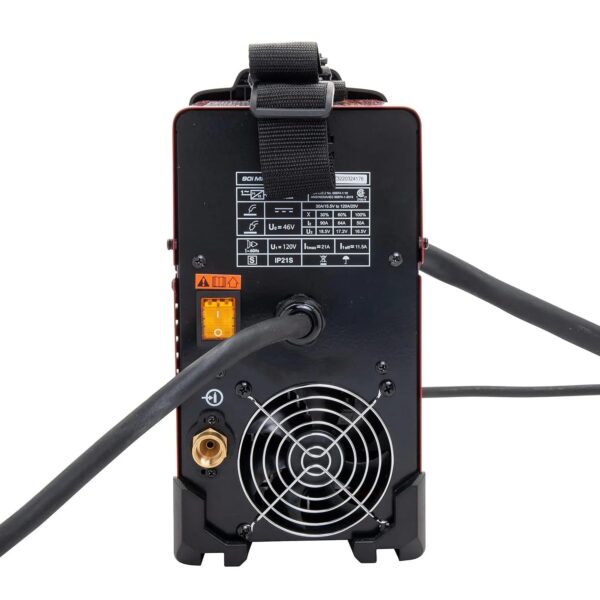 90i FC Flux Core Wire Feed Weld-PAK Welder, 120V Welding Machine, Portable w/Shoulder Strap, Protective Metal Case, Best for Small Jobs, K5255-1