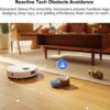 Qrevo Pro Robot Vacuum and Mop with FlexiArm Design Edge Mopping, Dynamic Hot Water Mop Washing and Auto Mop Drying, Intelligent Dirt Detection, 7,000 Pa Suction, Ideal for Carpets
