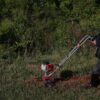 MANTIS 7268 Mini-Tiller/Cultivator 25-cc 9-in Front-Tine Forward-rotating Tiller (CARB)