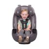 Grow and Go All-in-One Slim Convertible Car Seat, Rear Facing, 5-40 lbs, Forward Facing (30–65 lbs), High Back Booster Seat 40-100 pounds, Aqua Pop