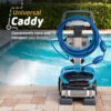 Dolphin Nautilus CC Plus Wi-Fi Automatic Robotic Pool Vacuum Cleaner, Always Cleaning, Never Charging, with Wall Climbing Scrubber Brush, Ideal for In-Ground Pools up to 50 FT in Length