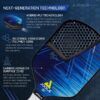 Ben John s Hyperion CAS 16 mm Pro Pickleball Paddle, Blue