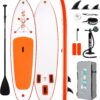 FunWater Inflatable Ultra-Light Stand Up Paddle Board for All Skill Levels with Premium SUP Paddleboard Accessories,Non-Slip Comfort Deck for Youth & Adults