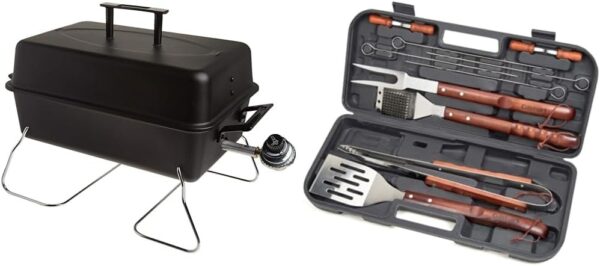 Char-Broil Portable Convective 1-Burner Stainless Steel Propane Gas Grill – 465133010