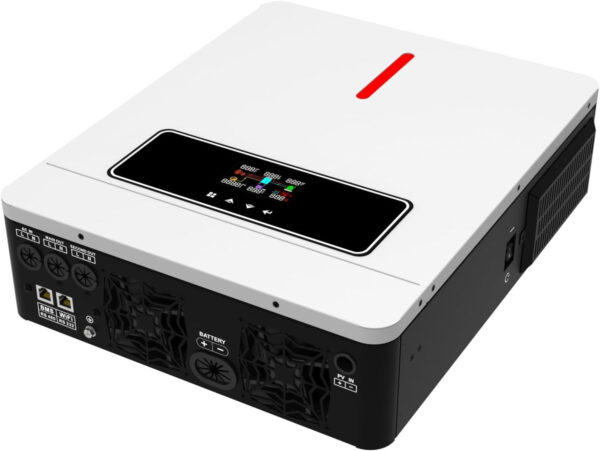 2bc3626a3e674fed9388bfa518f7296e Xijia 3600W Hybrid Pure Sine Wave Power Inverter with 120A MPPT Solar Charger,dc 24V to ac 110v 60HZ Solar Converter for Home,Car &Cabin (DC24V(Range20V-30V) 3600VA)