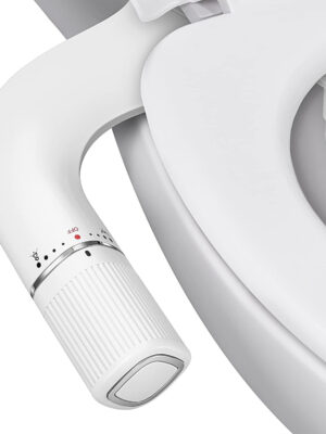 BIGCOW Bidet Attachment for Toilet, Ultra-Slim Dual Nozzle Hygienic Toilet Bidet