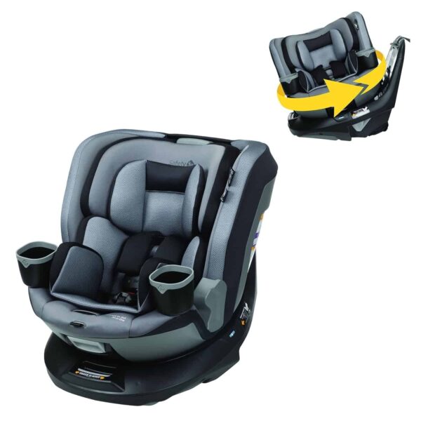 2cb7df9ad87d47fdbbc8258ae6afcbdc Safety 1st Turn and Go 360 DLX Rotating All-in-One Car Seat, Provides 360° seat Rotation, High Street