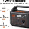 Portable Power Station Explorer 240, 240Wh Backup Lithium Battery, 110V 200W Pure Sine Wave AC Outlet, Solar Generator