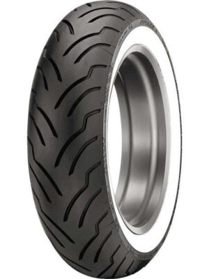 MT90B-16 Dunlop American Elite Wide White Wall Rear Tire
