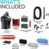 Perfomance Canister Filter – for Aquariums Up to 100 Gallons – Aquarium Canister Filter