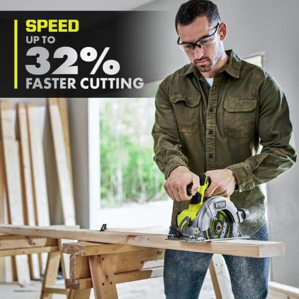 SBCS01B ONE+ HP 18V Brushless Cordless Compact 6-1/2 in. Circular Saw (Tool Only)