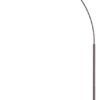 Arc Floor Lamp with Chrome Bell Shade and Faux White Marble Base for Living Room, Home Office, Dining Room, Bedroom